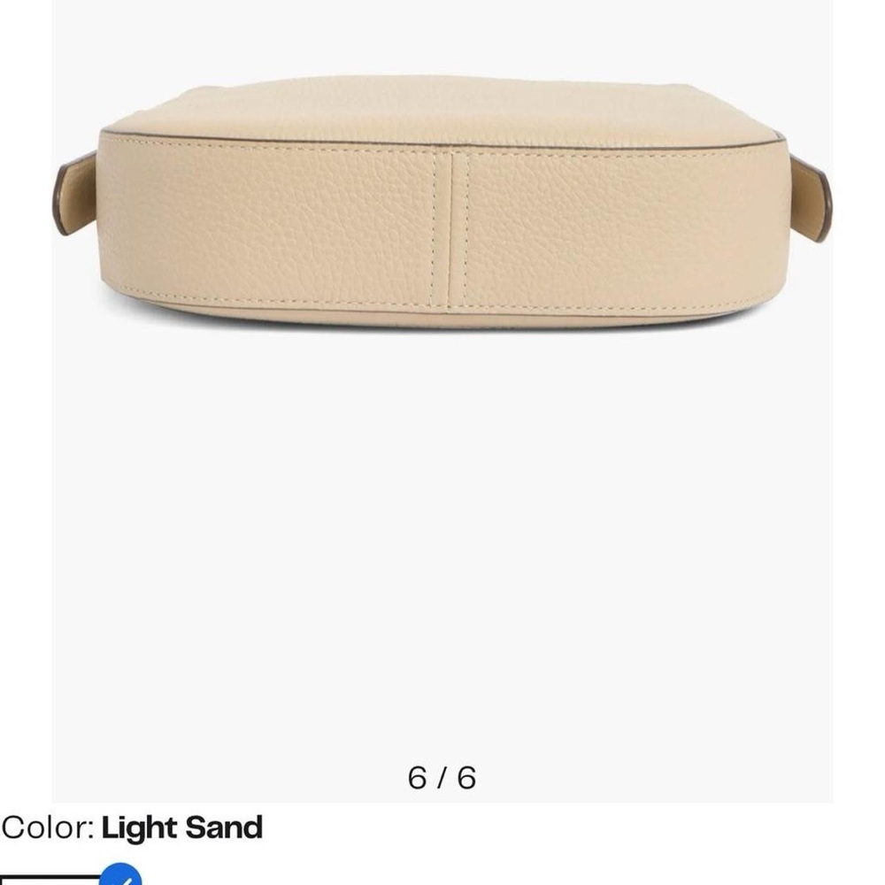Kate Spade Pebbled Leather Crossbody Bag Cream Beige Gold Hardware NWT Handbag - Picture 8 of 8